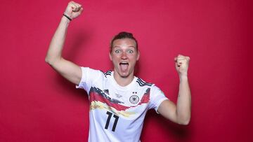 Alexandra Popp durante el Mundial de Francia