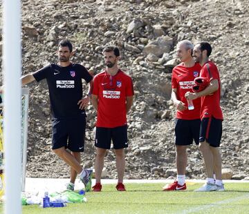 Óscar Celada y Juanfran