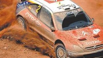 <b>TAN RÁPIDO COMO SOLÍA. </b>El piloto español está a 40 segundos del tercer puesto y puede remontar.