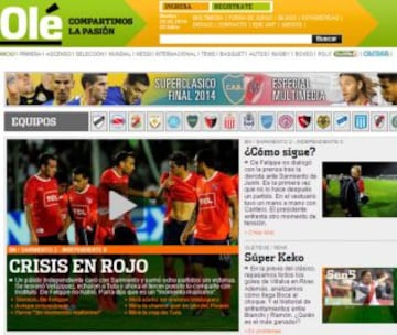 Portadas de la prensa extranjera