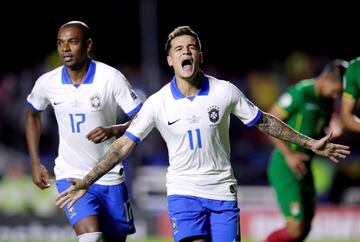 Coutinho firmly put his poor season with Barcelona behind him in Brazil's opening game against Bolivia, scoring two goals in the 3-0 win.