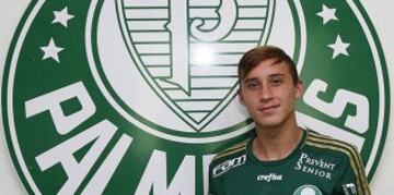 Delantero, de 19 años, que pertenece a O'Higgins y se encuentra a préstamo en Palmeiras, de Brasil.