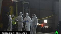 Alarma en el Bernabéu por un sobre sospechoso a Florentino