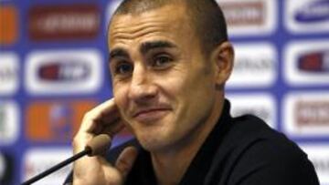 Cannavaro: "Estoy muy confiado, pero no sé por qué"
