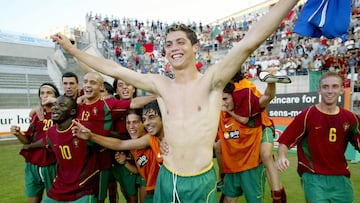 En el 2003, Cristiano empezó a construir su legado al ser campeón del torneo, con tan solo 18 años, siendo el finalista más joven. 
