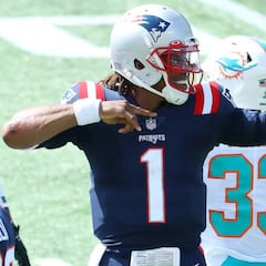 Cam Newton y los Patriots inician su relación con el pie derecho