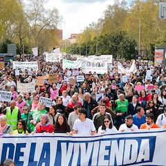 Manifestaciones por la vivienda: movilizaciones en 40 ciudades españolas contra el precio de la vivienda