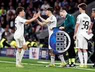 25/02/26 PARTIDO CHAMPIONS LEAGUE
REPESCA DIECISEISAVOS VUELTA
REAL MADRID - BENFICA
CAMBIO SUSTITUCION ARDA GULER THIAGO PITARCH