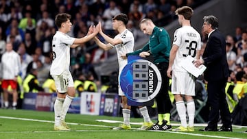 Thiago Pitarch shared a vivid description after making his Bernabéu debut for Real Madrid against Benfica in the Champions League.