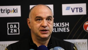 02/03/20 ENTRENAMIENTO REAL MADRID
 RUEDA DE PRENSA DE PABLO LASO BALONCESTO