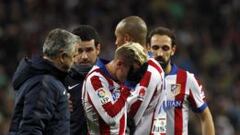 Griezmann se fue mareado al hospital pero ya está en su casa