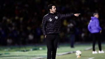 Diego Mejia head coach of Juarez during the game FC Juarez vs America, corresponding to Round 17 of the Torneo Clausura 2023 of the Liga BBVA MX, at Olimpico Benito Juarez Stadium, on April 28, 2023.
<br><br>
Diego Mejia Director Tecnico de Juarez durante el partido FC Juarez vs America, Correspondiente a la Jornada 17 del Torneo Clausura 2023 de la Liga BBVA MX, en el Estadio Olimpico Benito Juarez el 28 de Abril de 2023.