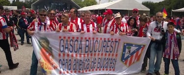 El Atl¨¦tico, de la fuerza del Calder¨®n a las c¨¢balas de Bucarest