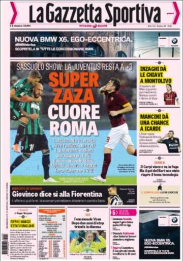 Portadas de la prensa deportiva