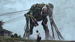 Millie Bobby Brown y Chris Pratt hacen equipo con un simpático robot en el primer vistazo a ‘The Electric State’