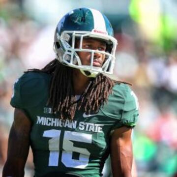 Trrae Waynes en su periplo con los Spartans de Michigan State.