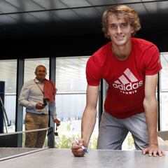 Zverev: "Tengo buenas opciones de llegar a lo más alto"