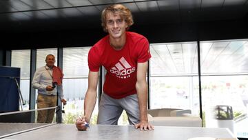 Zverev: "Tengo buenas opciones de llegar a lo más alto"