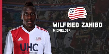 Wilfried Zahibo, de nacionalidad francesa, reforzó a New England Revolution llegando del fútbol de la Segunda División de España. Su posición es la de mediocampista defensivo, y tiene apenas 24 años.