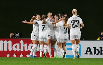 Real Madrid Femenino sit second in Liga F.