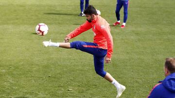Los suplentes contra el Valencia se ejercitaron en el Cerro