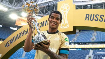 Wilmar Barrios ha conseguido tres t&iacute;tulos con Zenit