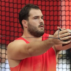 Cienfuegos, primer español de la historia en la final de martillo