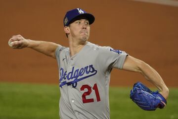 El abridor del equipo de Los Angeles fue Walker Buehler, quien realizó un trabajo casi perfecto en la lomita para dominar a cuanto rival se le puso de frente.