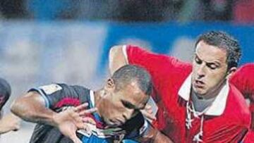 <b>BUENA IMAGEN DEL SEVILLA. </b>Pese a la derrota, el Sevilla no jugó nada mal anoche.