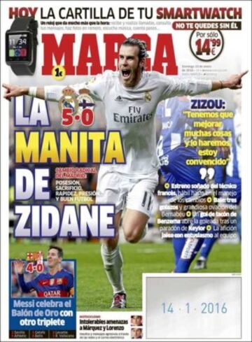 Portadas de la prensa mundial