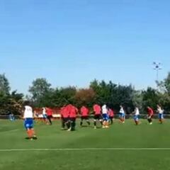 La volea con que Pinares marcó su primer gol en U. Católica