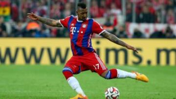 Jerome Boateng, zaguero de Bayern Munich.