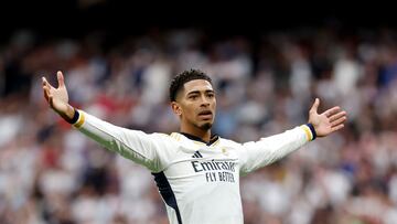 04/05/24 PARTIDO PRIMERA DIVISION
REAL MADRID - CADIZ
ALEGRIA GOL 2-0 JUDE BELLINGHAM