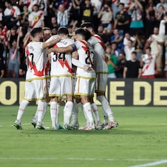 El Rayo ingresa en la élite