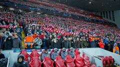 Seguidores en el Liverpool-Atl&eacute;tico del 11 de marzo. 