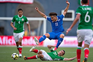 Estas son las mejores imágenes del duelo entre el tricolor y la Selecta celebrado en San Diego, y que marcó el debut de los de Osorio en el torneo de Concacaf.