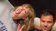 Taylor Lautner reacts to his ex-girlfriend, Taylor Swift, getting engaged to Travis Kelce