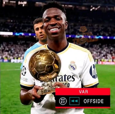 Los mejores memes del Balón de Oro 2024