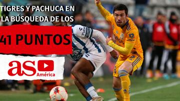 Tigres y Pachuca están en la búsqueda de los 41 puntos