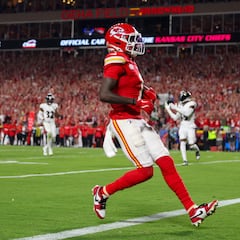 El increíble récord que Xavier Worthy ha roto en su temporada de novato con los Chiefs