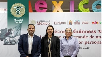 México hará tres Récord Guinness antes de empezar el Mundial