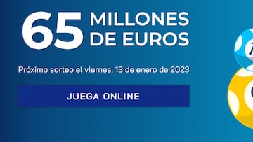 Euromillones: comprobar los resultados del sorteo de hoy, viernes 13 de enero