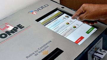 Cómo votar electrónicamente en las elecciones congresales de Perú