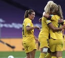 Las mejores imágenes del Atlético de Madrid - Barcelona de Champions League femenina