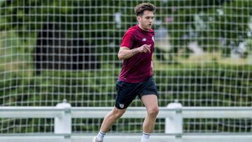 Ibai Gómez avanza en su recuperación.