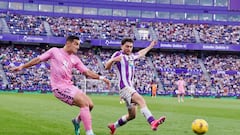 Valladolid 13/4/2024. 35 jornada de la liga HYPERMOTION  entre Real Valladolid CF - CD ELDENSE. 
MORO
Photogenic/Miguel Ángel Santos