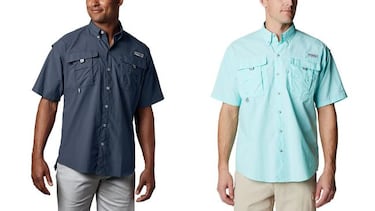 Esta camisa de pesca para hombre tiene protección UPF 30 y suma más de 13.000 valoraciones 