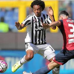 Cuadrado, ante el equipo al que más veces le anotó en Italia
