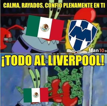 Los memes lloran la eliminación de Monterrey ante el Liverpool