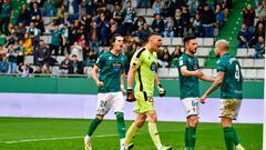 Ander Cantero, portero del Racing de Ferrol.